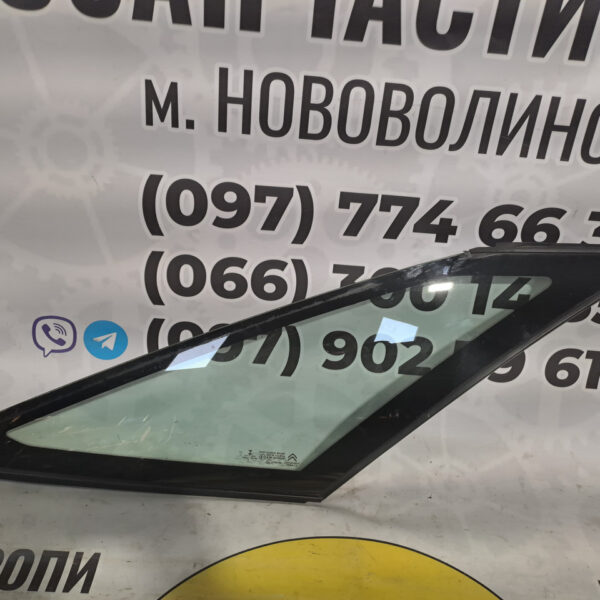 Скло в кузов переднє ліве Citroеn C4 Picasso II DOT39AS2M34