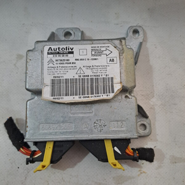 Блок управління AIRBAG Citroёn 9673625180