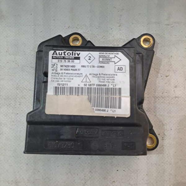 Блок управління AIRBAG Peugeot 9674291480