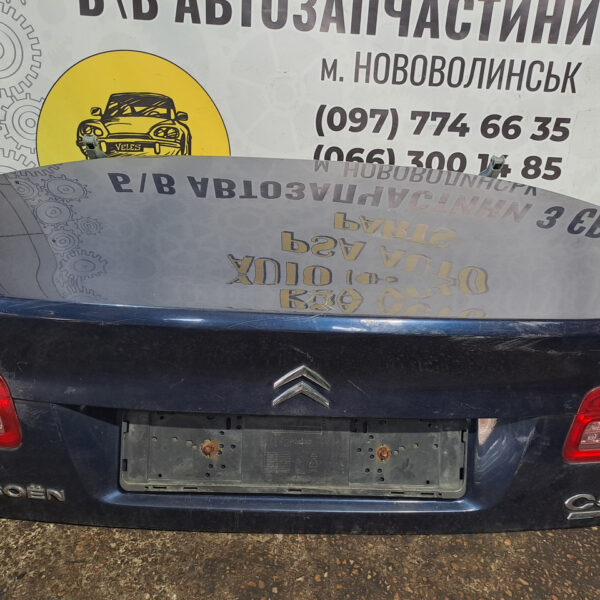 Кришка багажника зад citroen c5 х7 седан KPKD