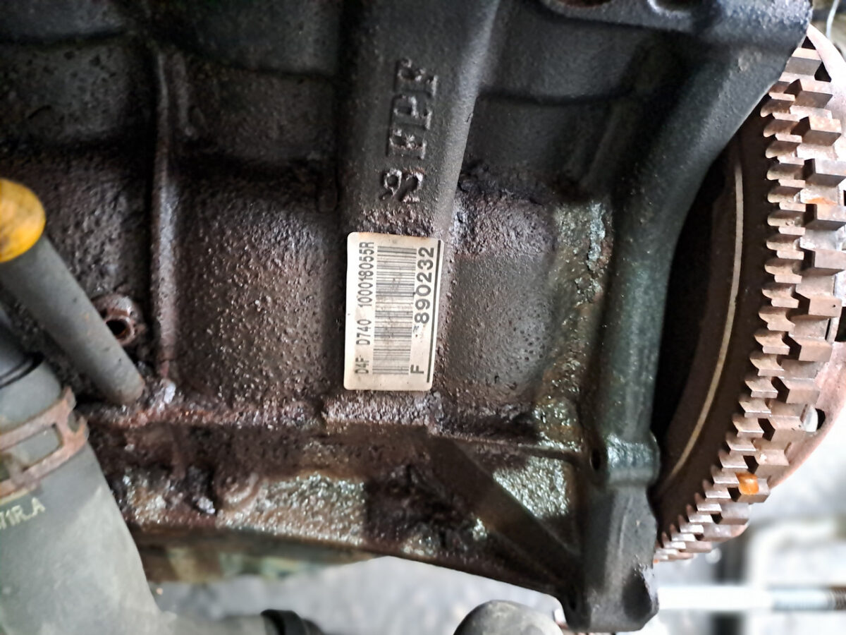 Двигун Dacia Renault Clio IV 1.2 16V 75KM 8201173867 D4FD740 - Зображення 5