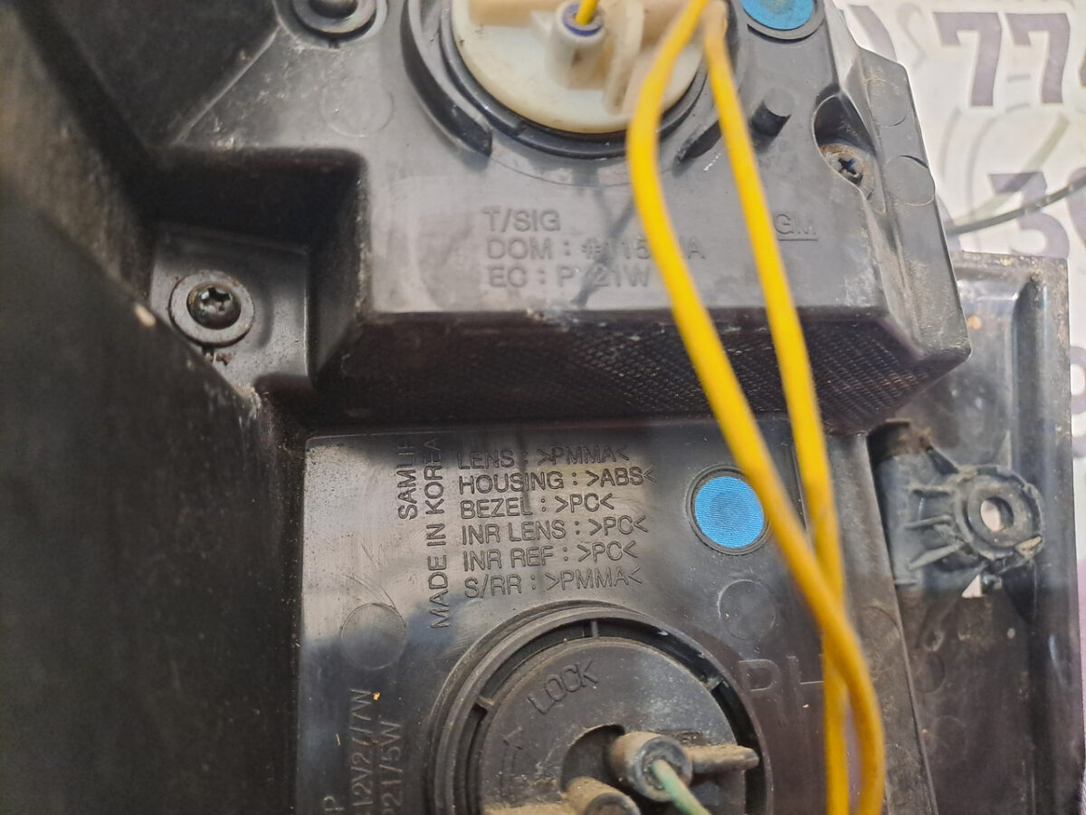 Стоп ліхтар задній лівий Chevrolet Orlando 2010 2017 - Зображення 5