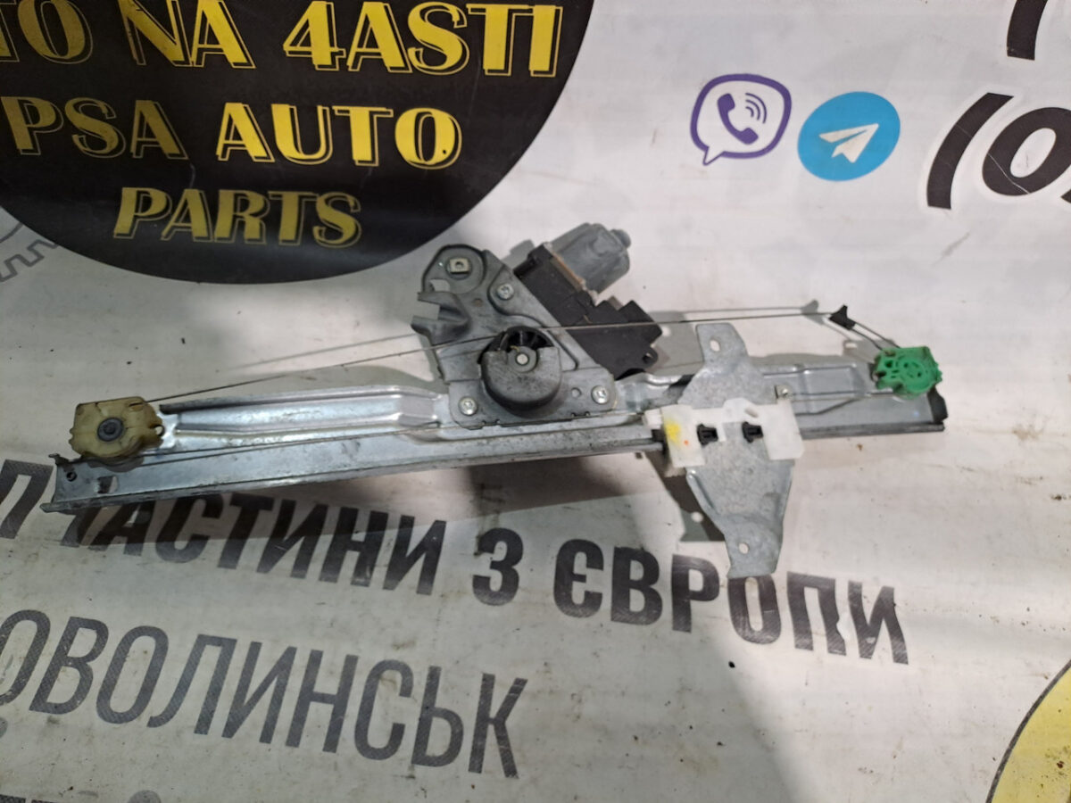 Склопідіймач передніх правих дверей електричний Peugeot 308 9657247580 - Зображення 3