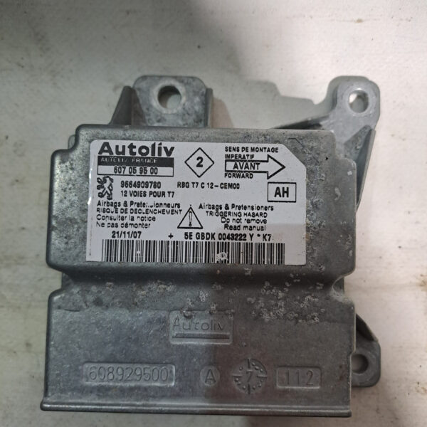 Блок управління Airbag Peugeot 308 9664909780